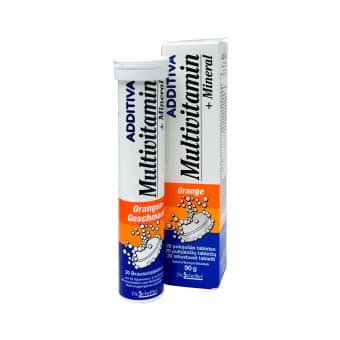 ADDITIVA MULTIVITAMIN+MINERAL ORANGE LAHUSTUVAD TBL N20