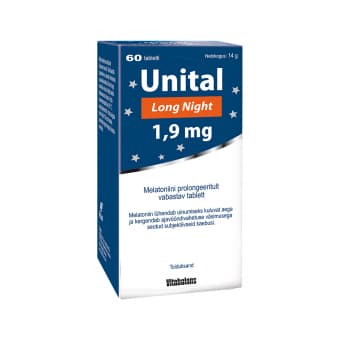UNITAL LONG NIGHT TBL 1,9MG N30