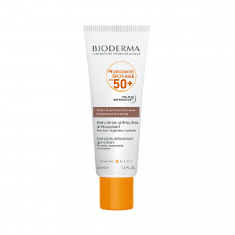 Päikesekaitsekreem BIODERMA hüperpigmentatsioonile kalduva naha jaoks PHOTODERM SPOT-AGE, SPF 50+ 40 ml