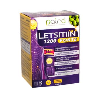 PAIRA LETSITIIN FORTE 1200 N40 40 kapslit