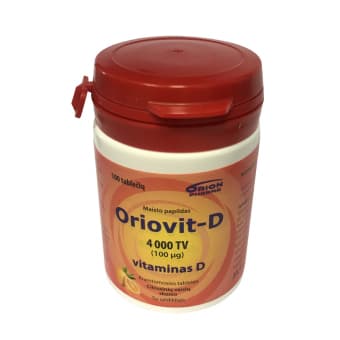 ORIOVIT-D 100 MCG TABL N100