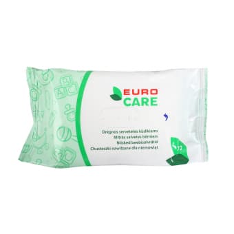 EUROCARE niisked salvrätikud 72 tk