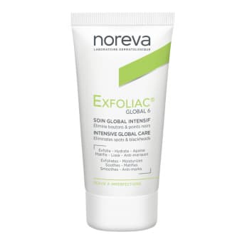 NOREVA EXFOLIAC INTENSIIVNE ÜLDHOOLDUS AKNELISELE NAHALE GLOBAL 6 30 ml