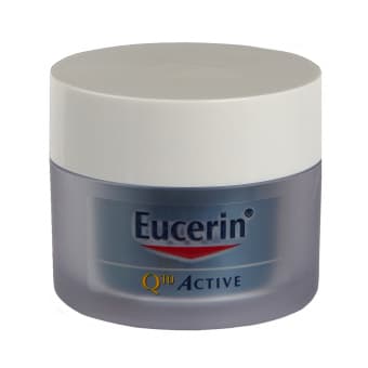 EUCERIN kortsudevastane öökreem Q10 ACTIVE tundlikule nahale 50 ml