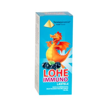 TERVISEPÜRAMIID LOHE IMMUNO ECHINACEA LASTELE SIIRUP 150ML
