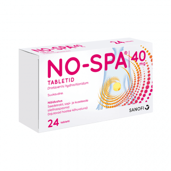 NO-SPA TBL 40MG N24