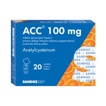 ACC 100MG SUUKAUDSE LAHUSE PULBER 100MG 1D N20