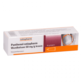 PANTHENOL-RATIOPHARM WUNDBALSAM KREEM 50MG/G 35G N1