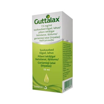 GUTTALAX SUUKAUD. TILGAD 7.5MG/ML 15ML N1