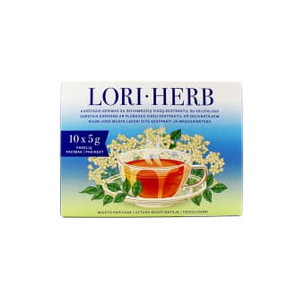 LORI HERB kuum jook SAMBUCUS 10 tk