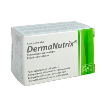 DERMANUTRIX ACNE PRONE SKIN TBL N30