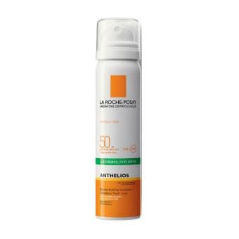 LA ROCHE-POSAY nähtamatu läikevastane sprei näole ANTHELIOS, SPF 50+ 75 ml