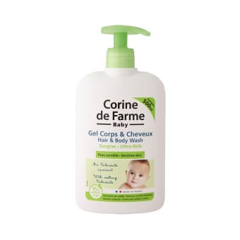 CORINE DE FARME BABY pesugeel juustele ja kehale 500 ml