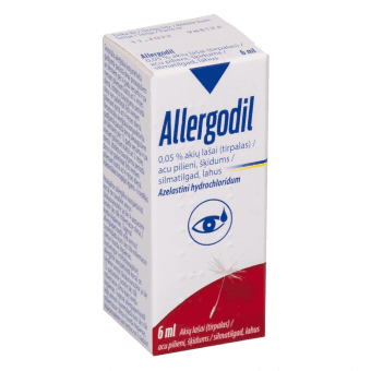 ALLERGODIL SILMATILGAD 0.5MG/ML 6ML N1