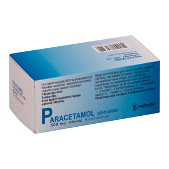 PARACETAMOL SOPHARMA TBL 500MG N100