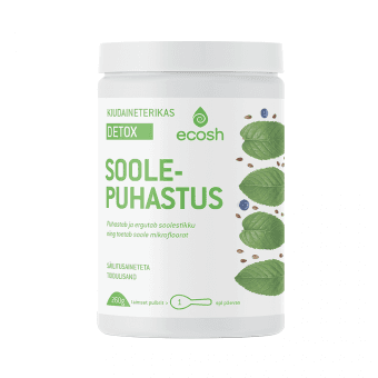ECOSH SOOLEPUHASTAJA PSÜLLIUM+KIUDAINETE KOMPLEKS 260 g