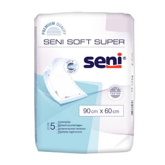 Aluslina SENI SOFT SUPER, 60 × 90 cm 5 tk
