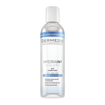 DERMEDIC HYDRAIN3 HIALURO, mitsellaarvesi 200 ml
