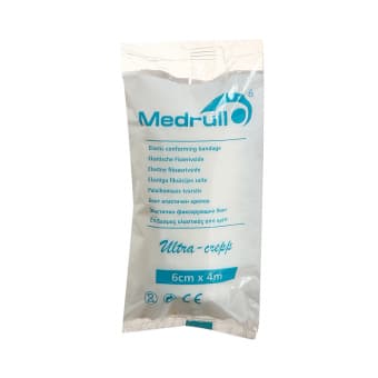 MEDRULL eriti elastne fikseeriv side ULTRA CREPP, 4 m x 6 cm 1 tk