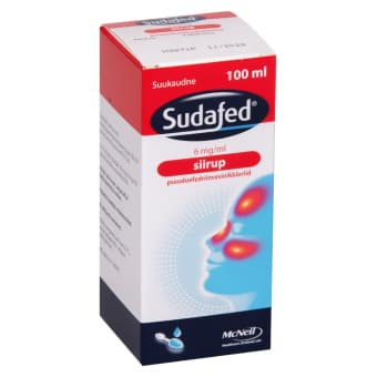 SUDAFED SIIRUP 6MG/ML 100ML N1