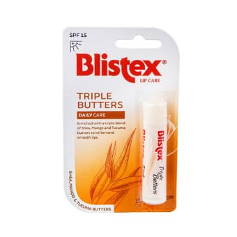 BLISTEX huulepalsam TRIPLE BUTTERS, SPF 15 4.25 g