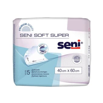 SENI aluslinad SOFT SUPER, 40 × 60 cm 5 tk