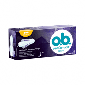 Tampoonid O.B. PRO COMFORT NIGHT NORMAL 16 tk