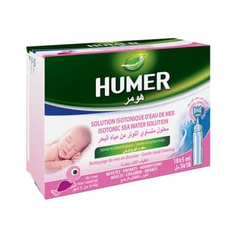 HUMER UNIDOSE 5ml N18 18 tk