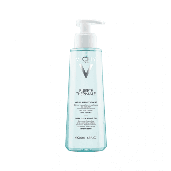 VICHY värskendav puhastusgeel PURETE THERMALE, puuviljade ja lillede aroomiga 200 ml
