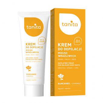 TANITA Depilatsioonikreem õrnadele kehaosadele 125 ml
