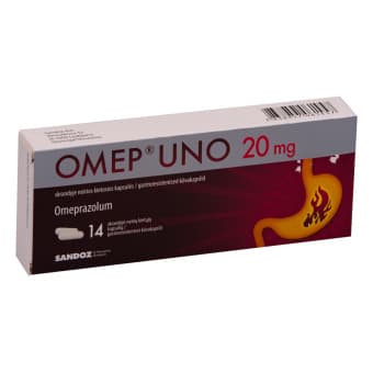 OMEP UNO GASTRORESIST. KÕVAKAPS 20MG N14