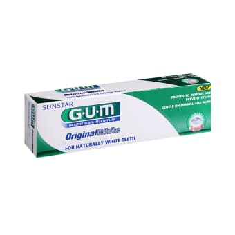 SUNSTAR GUM valgendav hambapasta ORIGINAL WHITE 75 ml
