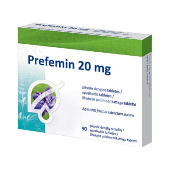 PREFEMIN ÕHUK. POLÜM.KAT. TBL 20MG N90