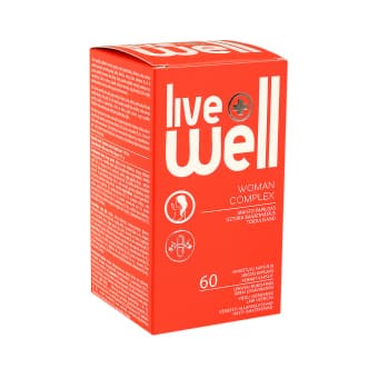 LIVE WELL WOMAN COMPLEX KAPSLID N60