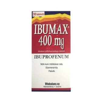 IBUMAX ÕHUK. POLÜM.KAT. TBL 400MG N30
