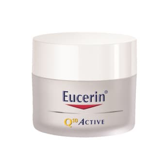 EUCERIN kortsudevastane päevakreem Q10 ACTIVE tundlikule nahale, kollakas värv 50 ml