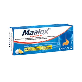 MAALOX SUHKUVABA NÄRIMISTBL 400MG+400MG N40
