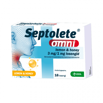 SEPTOLETE OMNI LOSENG SIDRUN JA MESI 3+1MG N16