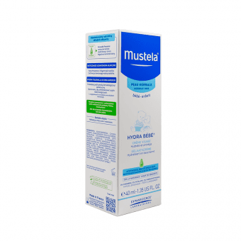 MUSTELA näokreem normaalsele nahale HYDRA BEBE, alates sünnist 40 ml