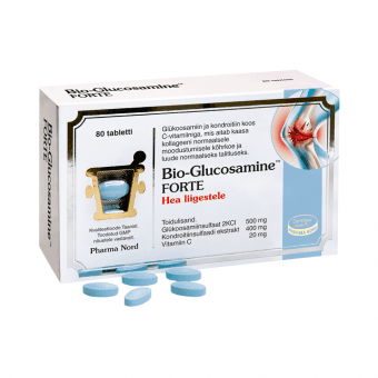 BIO-GLUCOSAMINE FORTE TBL 500+400MG N80