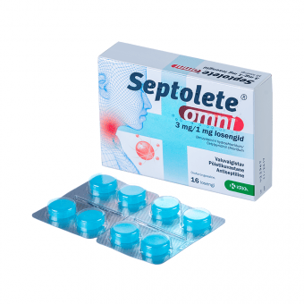 SEPTOLETE OMNI LOSENG 3MG+1MG N16
