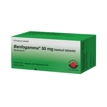 BENFOGAMMA KAETUD TBL 50MG N50