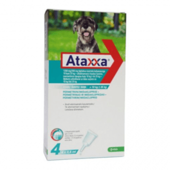 ATAXXA TÄPILAHUS (KOER) 1250MG+250MG/2.5ML 2.5ML N4 (10-25KG)