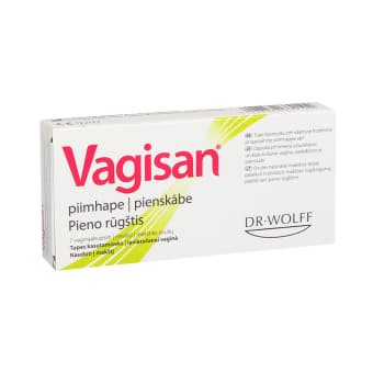 VAGISAN piimhappe vaginaalsed suposiidid N7 7 tk