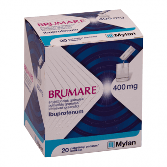 BRUMARE KIHISEVAD GRAANULID 400MG N20