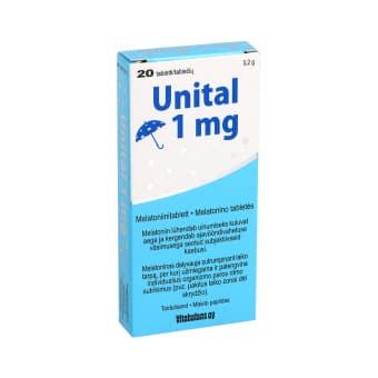 UNITAL 1MG TBL N20