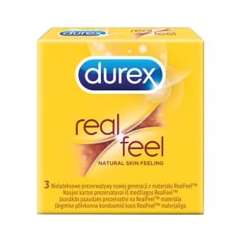 DUREX kondoomid REALFEEL 3 tk