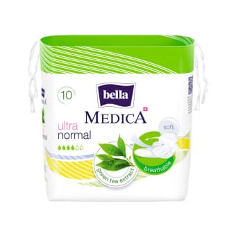 BELLA üliõhukesed lõhnatud hügieenisidemed MEDICAL ULTRA NORMAL 10 tk