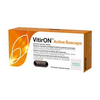 VITIRON ACTIVE SUSCAPS kapslid N30