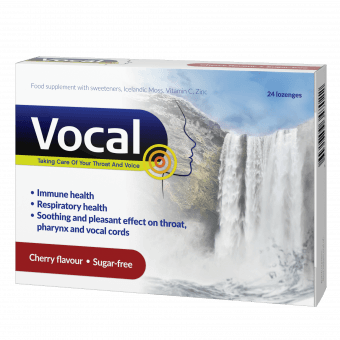 VOCAL KIRSIMAITSELISED IMEMISTABLETID N24